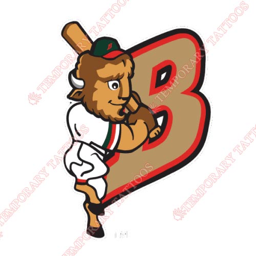 Buffalo Bisons Customize Temporary Tattoos Stickers NO.7936